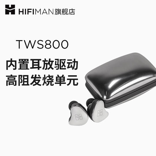 HIFIMAN（海菲曼） TWS800真无线蓝牙耳机跑步运动入耳式无线双耳隐形降噪豆 商品图0
