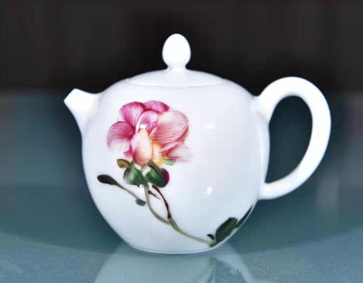 赖德全:泼彩花卉壶 商品图0