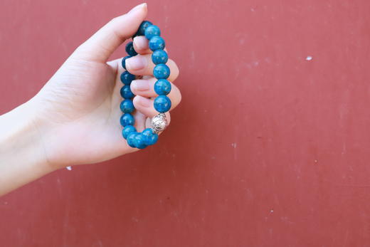蓝磷灰天官赐福手串 商品图2