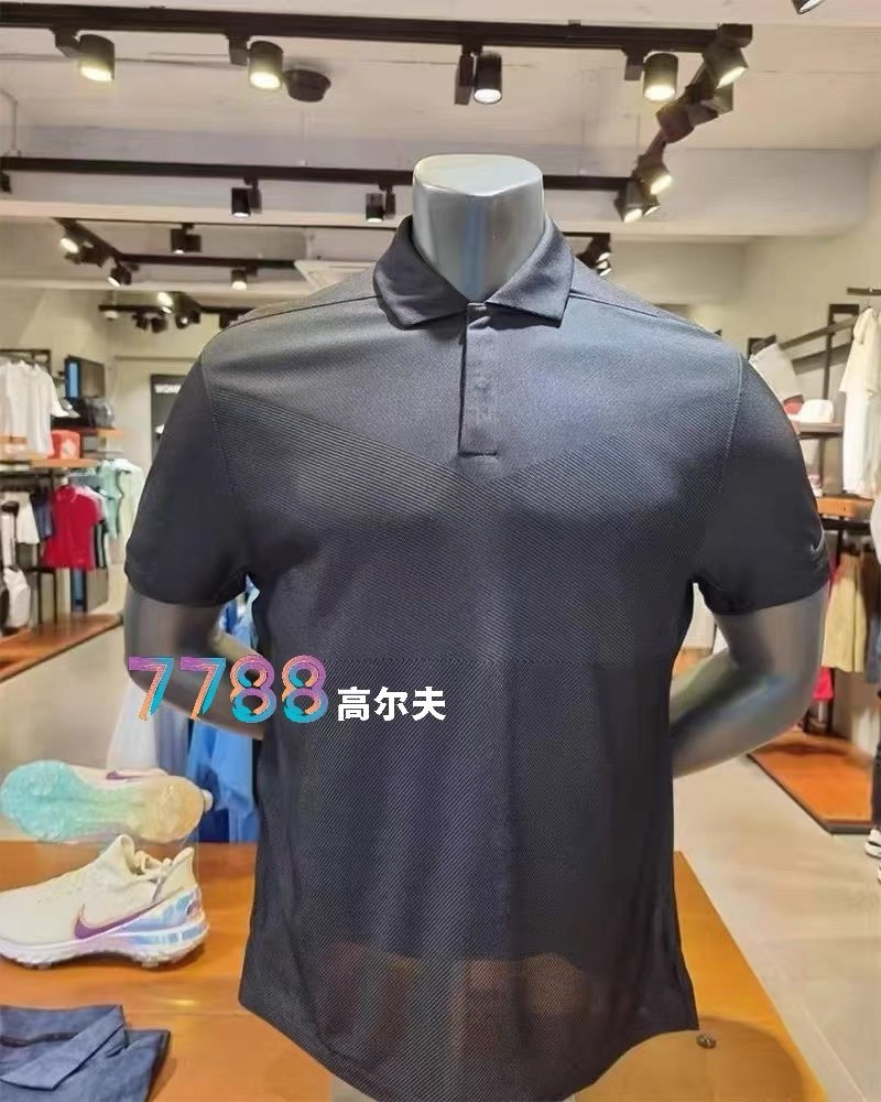 21新款Nike老虎伍兹限量款男士高尔夫T恤tiger男装DC2996现货秒发