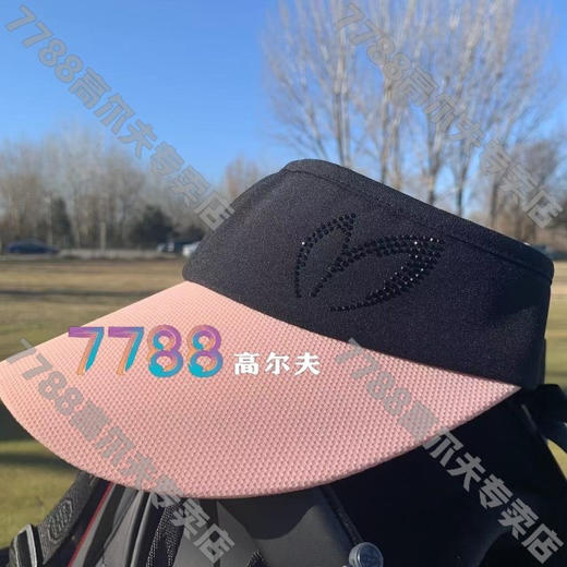 正品MASTER BUNNY兔子耳朵高尔夫球帽21秋款女款飘带无顶大檐防晒 商品图3