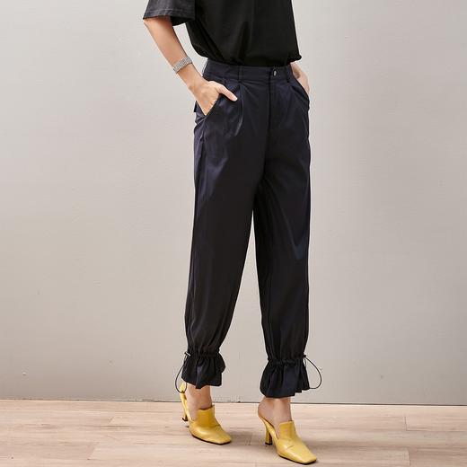 芳外薄款工装微弹收脚式休闲裤百搭通勤时尚裤子 商品图1
