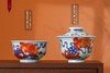 张彩云：青花斗矾红三狮茶具套组 商品缩略图0