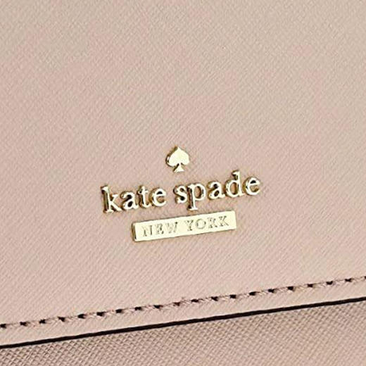 Kate Spade 凯特·丝蓓 女士皮革单肩斜挎包 裸色 PXRU6912 TOASTEDWHE 商品图3