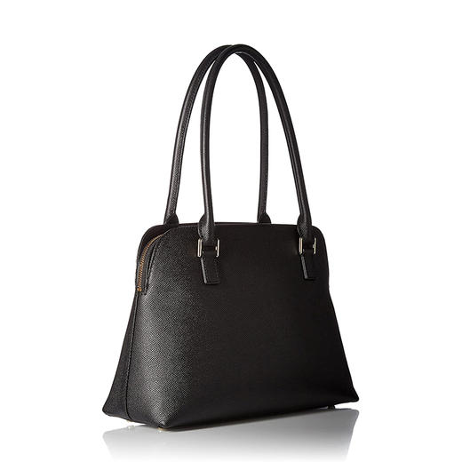 Kate Spade 凯特·丝蓓 女士皮革手提包 黑色 PXRU7586 BLACK 商品图1