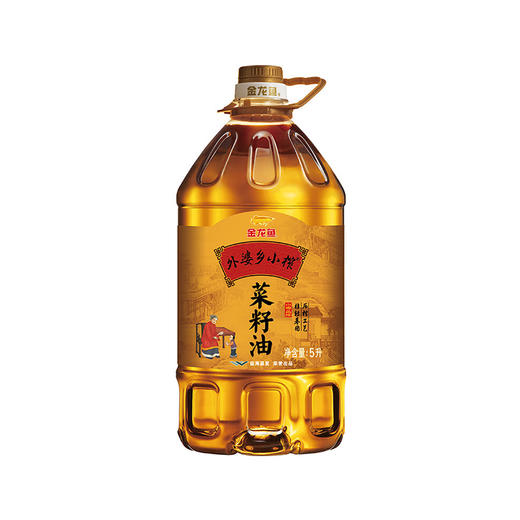 金龙鱼外婆乡小榨菜籽油 5L 商品图0