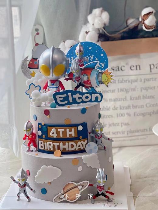 奥特曼主题蛋糕 商品图0