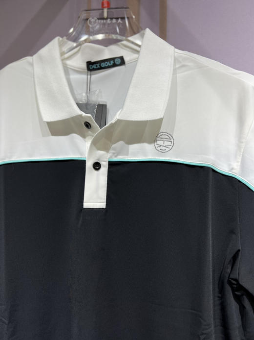 韩国正品，男士夏季款短袖，黑白拼接，冰丝面料 商品图1