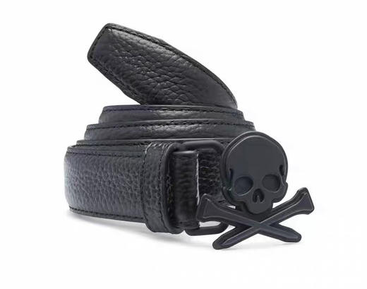 正品G4现货黑色骷髅扣GFORE KILLER T'S男子时尚高尔夫腰带皮带 商品图0