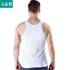 AB男背心纯棉运动宽松汗布打底全棉老头衫L615 商品缩略图2