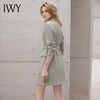 IWY/高级感西装连衣裙2022夏季薄款时尚气质工作服名媛职业装女套装裙 Q12208 商品缩略图3