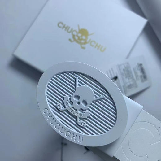 韩国正品现货CHUCUCHU高尔夫腰带牛皮男女同款休闲商务可裁剪皮带 商品图5