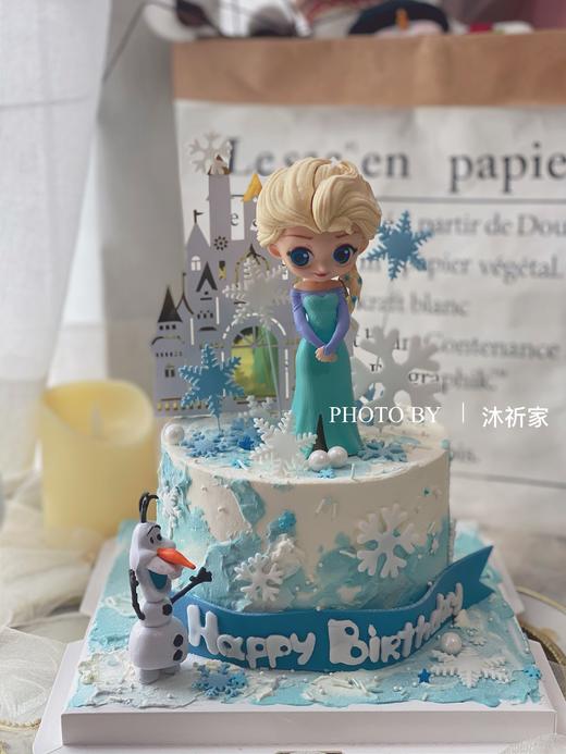 艾莎公主主题蛋糕 商品图0
