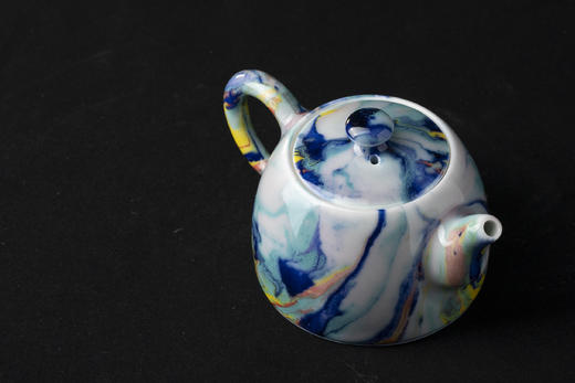 赖德全：雨花彩壶 商品图0