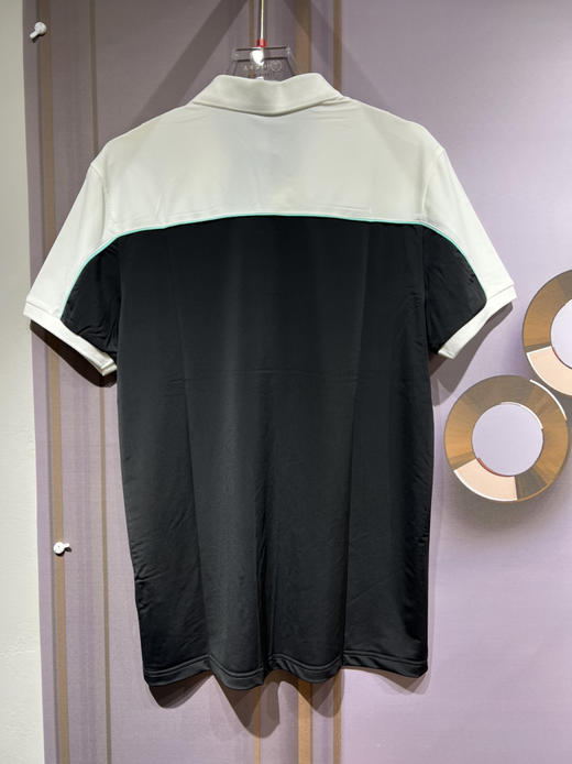 韩国正品，男士夏季款短袖，黑白拼接，冰丝面料 商品图2