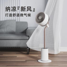 大宇空气循环扇落地扇家用台式智能遥控摇头对流涡轮电风扇F30