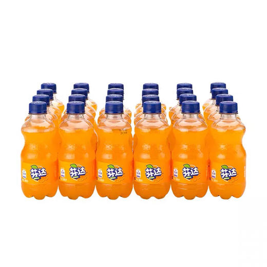 芬达橙味汽水 300ml*24瓶/件【下单3件送1瓶、5件送3瓶，可与可乐/雪碧混搭】 商品图0