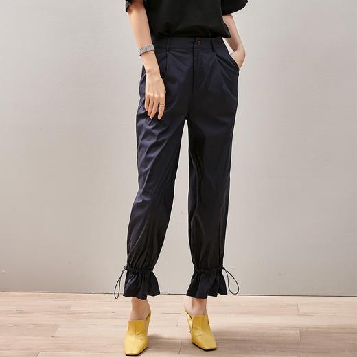 芳外薄款工装微弹收脚式休闲裤百搭通勤时尚裤子 商品图3
