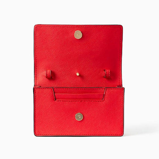 Kate Spade 凯特·丝蓓 女士皮革单肩斜挎包 玫红色 PWRU5533 PUNCH 商品图2