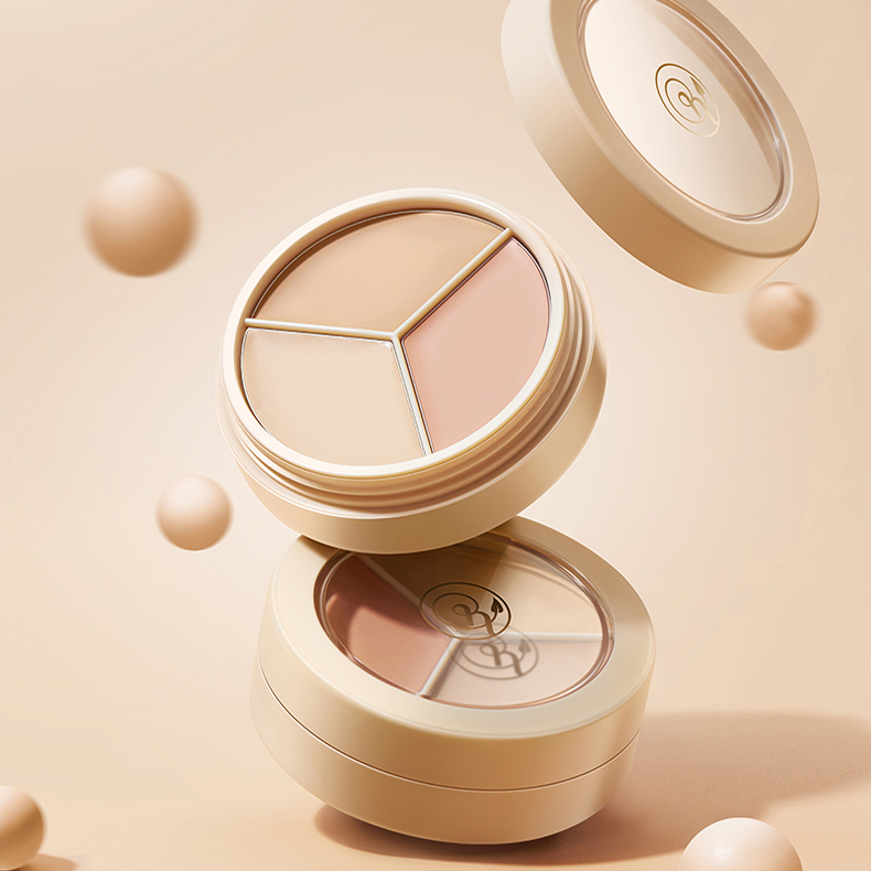 【三色遮瑕膏 | 29.9任选2件】透蜜 莹润无瑕三色遮瑕膏4.5g