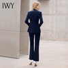 IWY/阔腿裤西装套装女高端正式场合职业装气质面试正装售楼部工作服Ol C12123+P32123 商品缩略图3