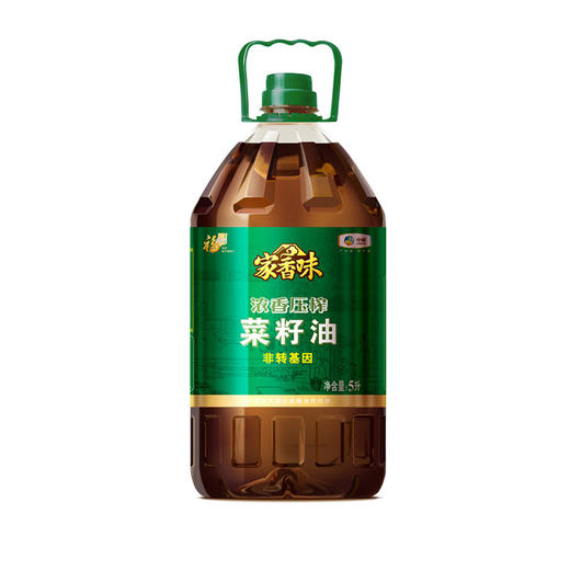 福临门浓香压榨非转基因菜籽油 5L 商品图0