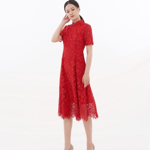 3楼 陶玉梅蕾丝旗袍 商品图0