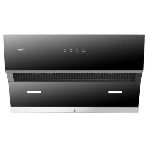 华帝VATTI钢化玻璃烟机J6005触摸式按键自动延时功能防撞头设计 商品图0