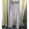 丁摩 春夏腰带松紧腰褶皱宽松垂感休闲西裤长裤19-57 -DJ99 商品缩略图0