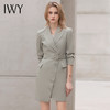 IWY/高级感西装连衣裙2022夏季薄款时尚气质工作服名媛职业装女套装裙 Q12208 商品缩略图4