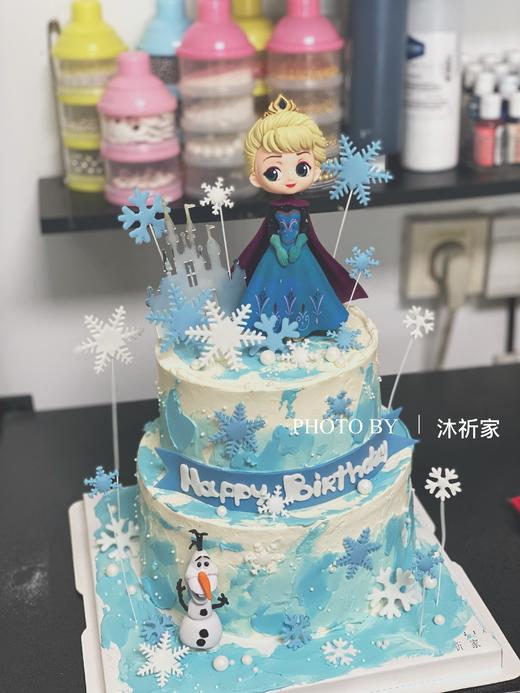 艾莎公主主题蛋糕 商品图1