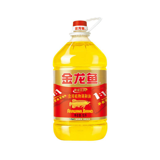 金龙鱼黄金比例调和油 5L 商品图0