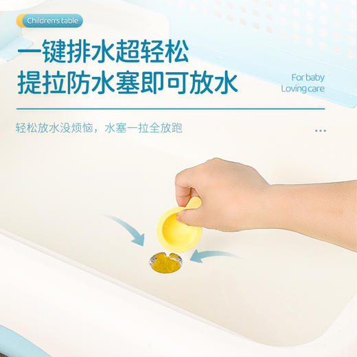 【23年】欢乐客 夏季清凉套餐动物花洒戏水桶套装+彩虹滑梯戏水桶套装 儿童洗澡玩水玩具花洒宝宝男女孩浴室沐浴 商品图4