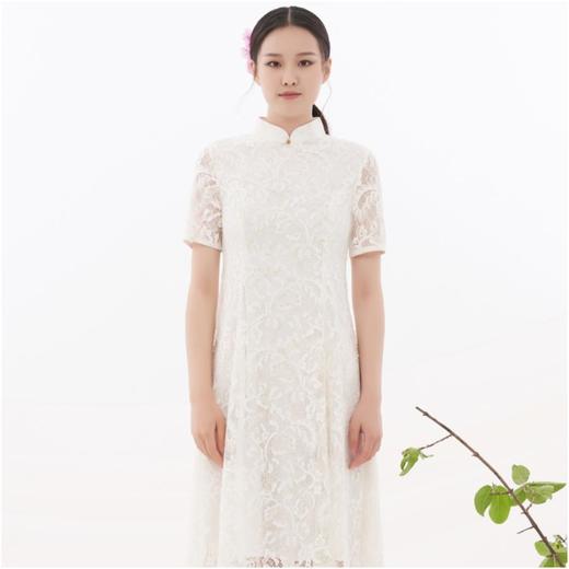 3楼 陶玉梅蕾丝旗袍 商品图3