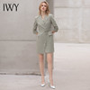 IWY/高级感西装连衣裙2022夏季薄款时尚气质工作服名媛职业装女套装裙 Q12208 商品缩略图1