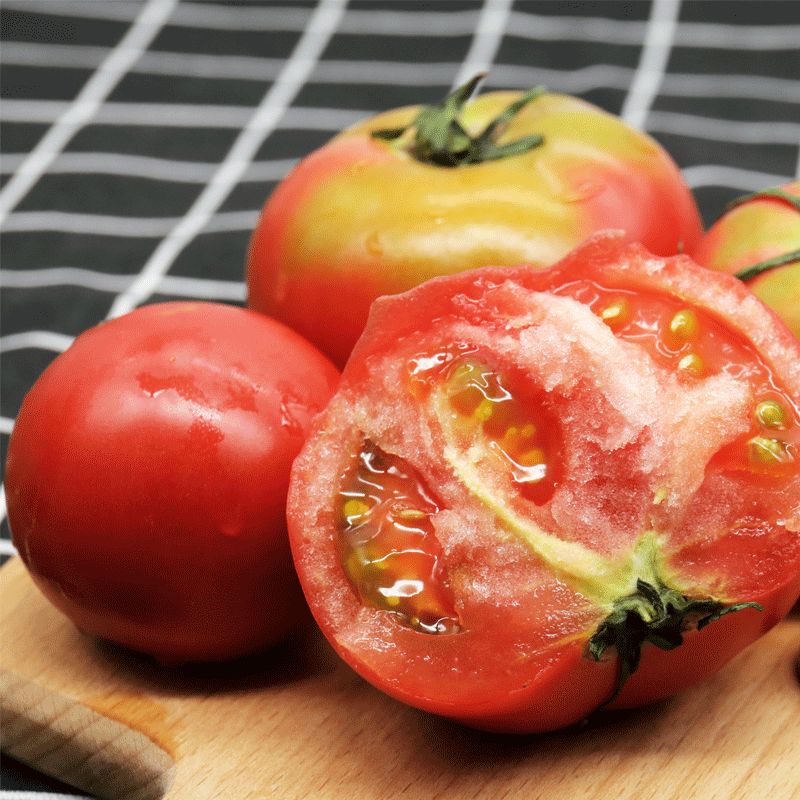 朱老大草莓柿子　　　整箱净重4.5斤