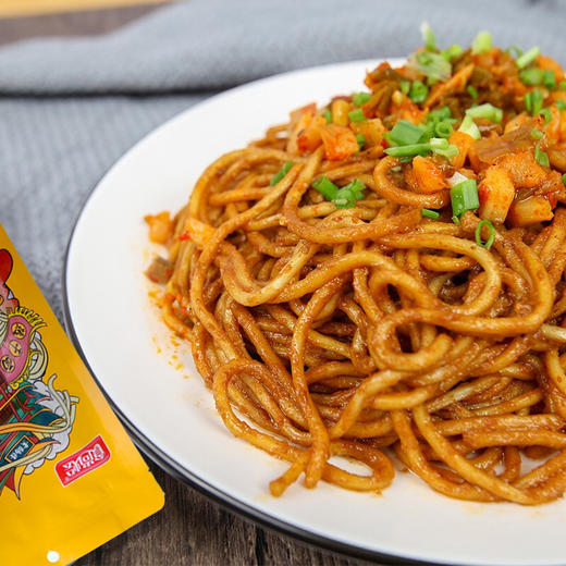 「5袋装！在家享受武汉美食」武汉热干面袋装面条拌面方便面非油炸拉面粮油米面含调料包 商品图3