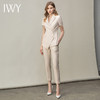 IWY/米白色夏季都市时尚设计感职业女士西装套装工作服上班职业装CP10409 商品缩略图2