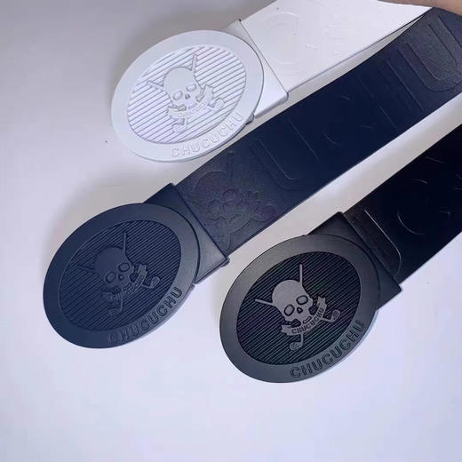 韩国正品现货CHUCUCHU高尔夫腰带牛皮男女同款休闲商务可裁剪皮带 商品图2