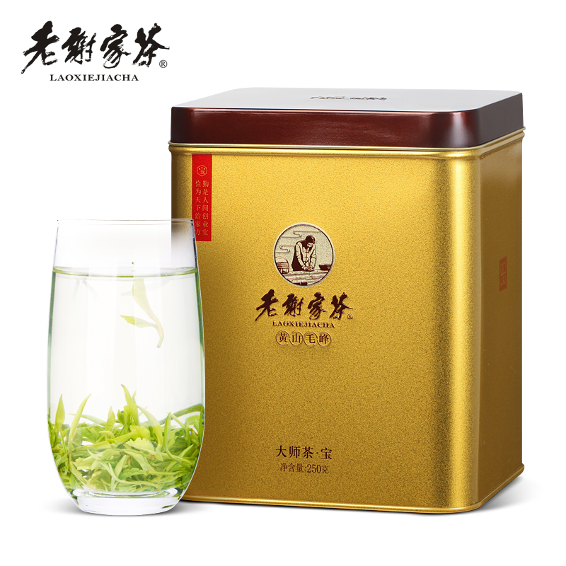 老谢家茶 黄山毛峰 谢四十大师茶宝250g