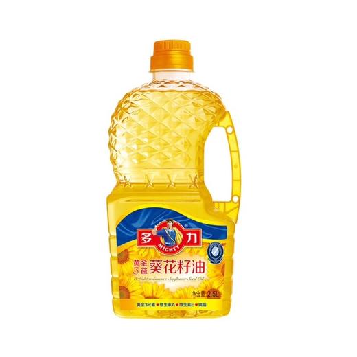 多力黄金3益葵花籽油2.5L 商品图0