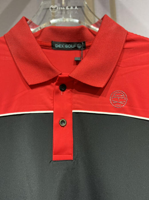 韩国正品，男士夏季款短袖，黑白拼接，冰丝面料 商品图5