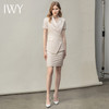 IWY/米白色夏季都市时尚设计感职业女士西装套装工作服上班职业装c10409+S10409 商品缩略图1