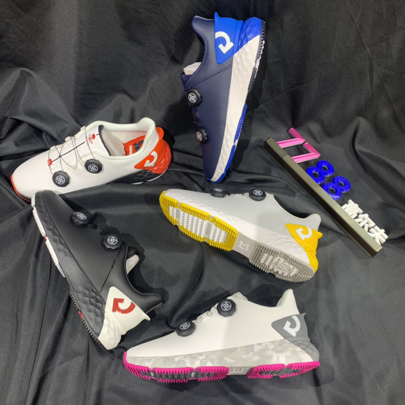 正品GFORE高尔夫鞋G4双BOA限量新款男士休闲运动球鞋