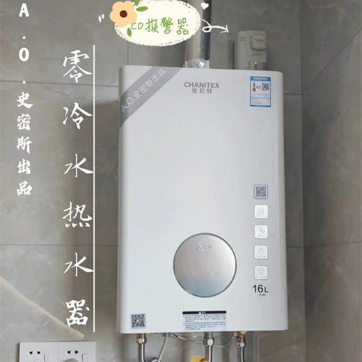 A O史密斯佳尼特16升天然气恒温燃气热水器JSQ31-T2C 商品图6