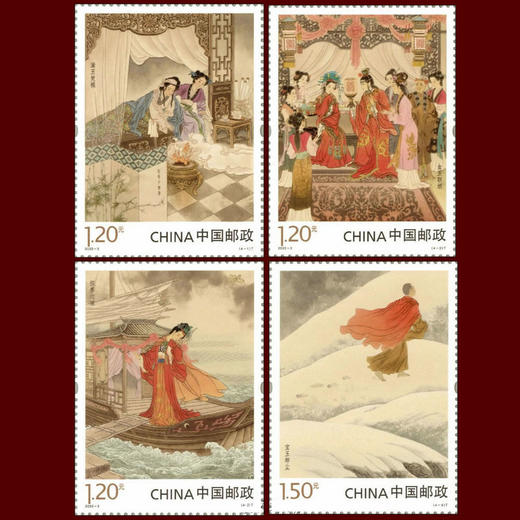 预定！2022《红楼梦》第五组邮票 商品图0