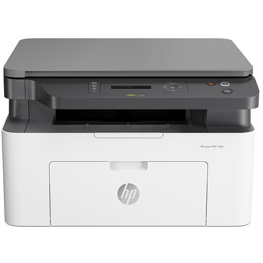 惠普（HP）Laser MFP 136a A4黑白锐系列激光多功能一体机 usb打印 复印 扫描 商品图0