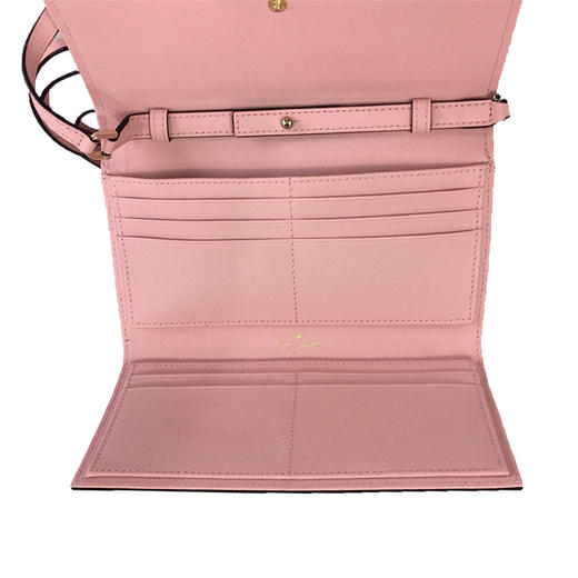 Kate Spade 凯特·丝蓓 女士皮革单肩斜挎包 粉色 PWRU5288 PINKSUNSET 商品图2
