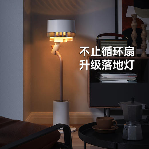 大宇空气循环扇落地扇家用台式智能遥控摇头对流涡轮电风扇F30 商品图1