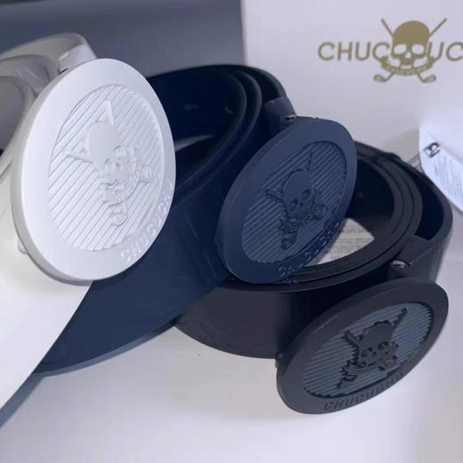 韩国正品现货CHUCUCHU高尔夫腰带牛皮男女同款休闲商务可裁剪皮带 商品图1